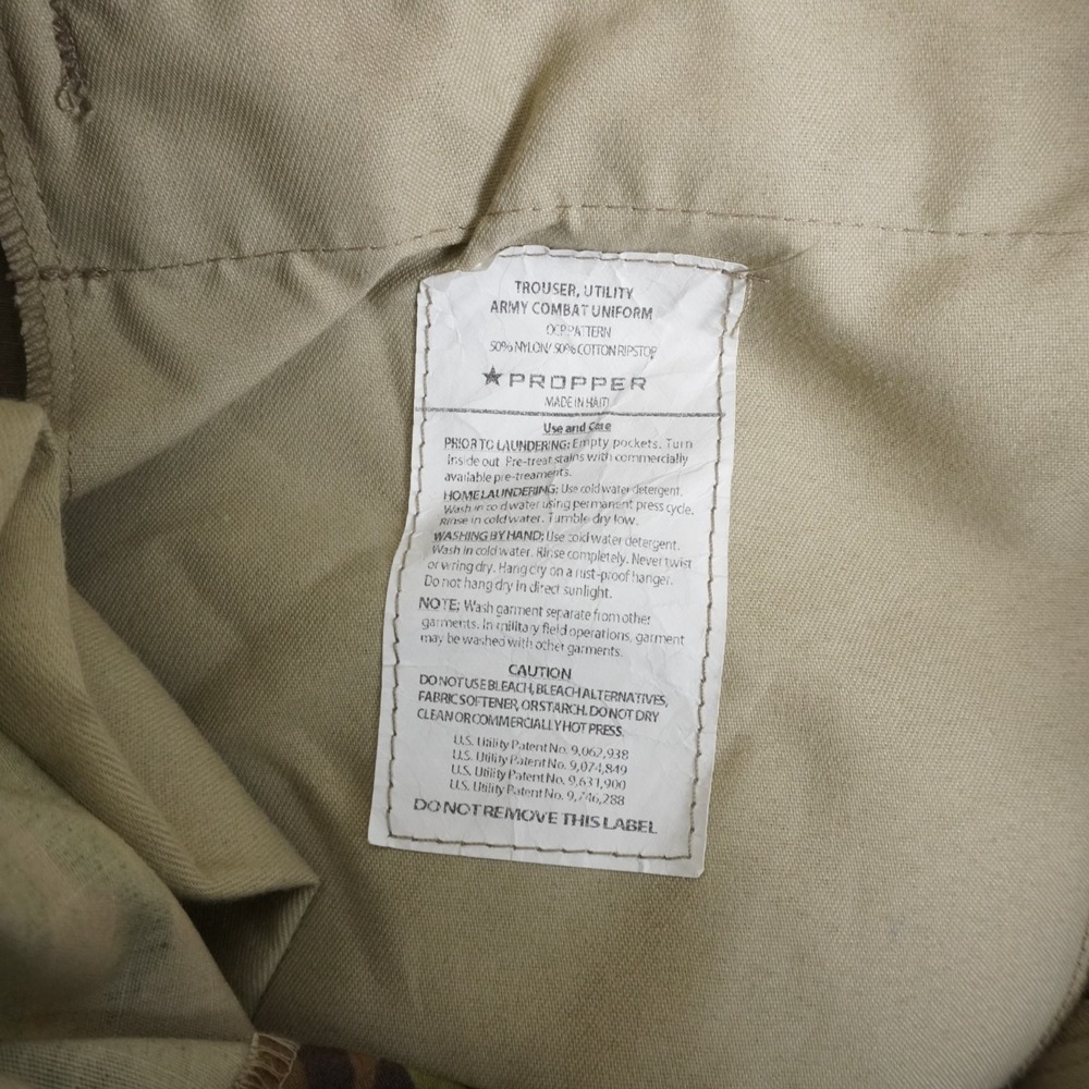 US Military Army Combat Trousers Utility Pants M-S NSN 8415-01-623-4184 W/ Belt - Picture 9 of 9